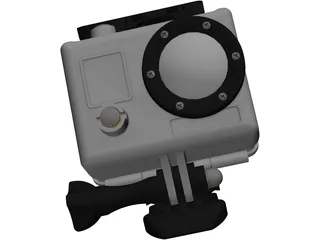 Gopro Hero2 3D Model