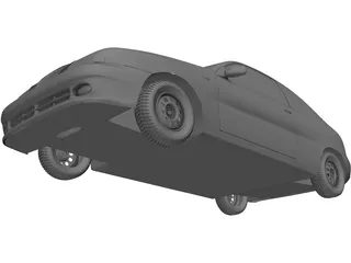 Daewoo Lanos Hatchback (2000) 3D Model