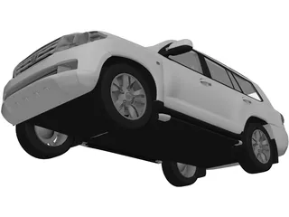 Toyota Land Cruiser (2010) 3D Model