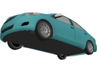 Toyota Yaris Sedan 3D Model