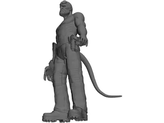 Hellboy 3D Model