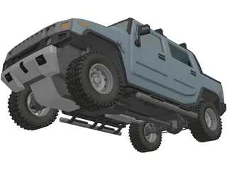 Hummer H2 3D Model