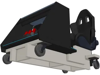 Racing Cockpit G27 3D Model