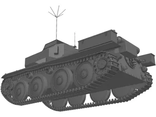 Aufklärungspanzer 38 3D Model