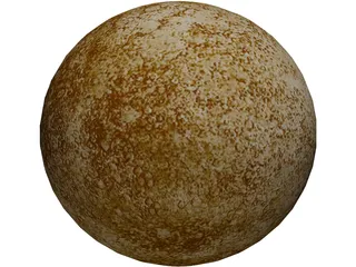 Mercury Planet 3D Model