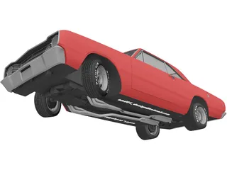 Dodge Dart HEMI Super Stock (1968) 3D Model