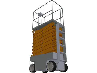 Scissor Lift 3D Model