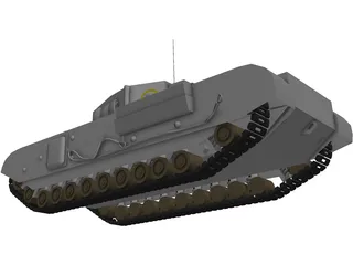 Churchill Mk IV 3D Model