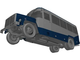 KAvZ 3976 3D Model