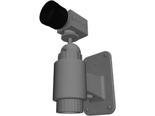 Security Camera 3D Model