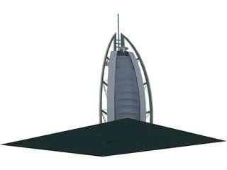 Burj al-Arab 3D Model