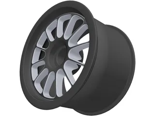 OZ Racing Wheel Centerlock 13x8 3D Model