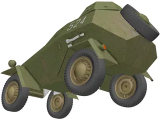 BA-64 3D Model