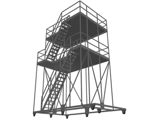 Scaffold 3D Model