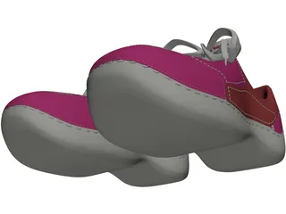 Reebok Sports Footwear 3D Model