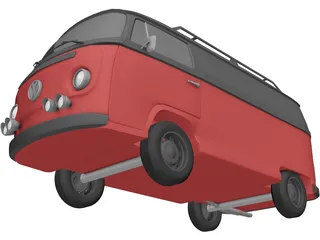 Volkswagen Type 2 3D Model