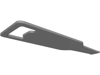 Beer Opener 3D Model