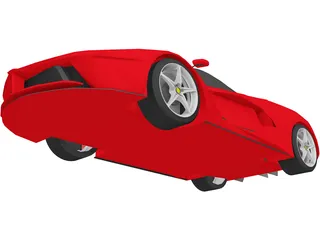 Ferrari LaFerrari (F70) (2014) 3D Model