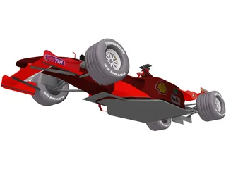 Ferrari F1 (2007) 3D Model