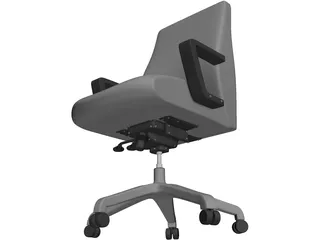 Conference Room Chair 3D Model