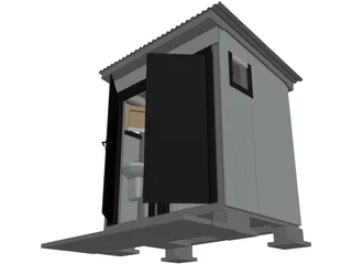 Street WC 3D Model