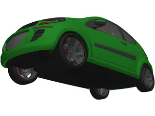 Kia Concept Car 3D Model