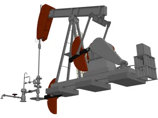 Oil Pump 3D Model