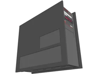 Romulus Full Tower Gaming Desktop 3D Model