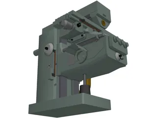 Milling Machine 3D Model