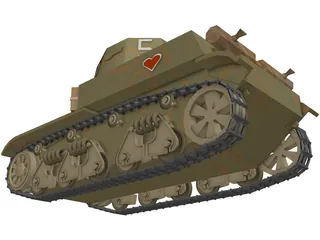 AMC-35 3D Model