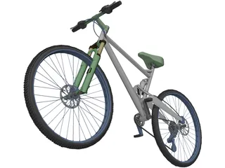 Mountain Bike 3D Model