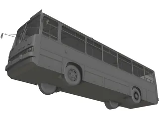 3D model Ikarus bus VR / AR / low-poly