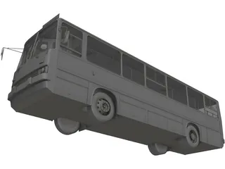 Ikarus 260 GVM Trolleybus 3D Model