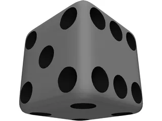 Casino Dice 3D Model