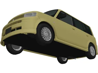 Scion xB (2001) 3D Model