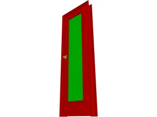 Passage Door 3D Model