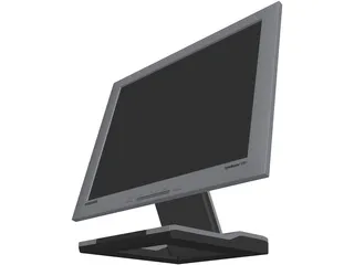 Samsung SyncMaster 172T Display 3D Model