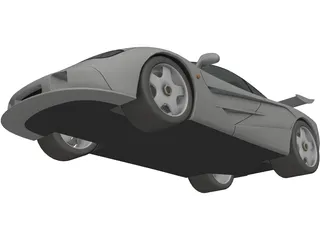 McLaren F1 3D Model