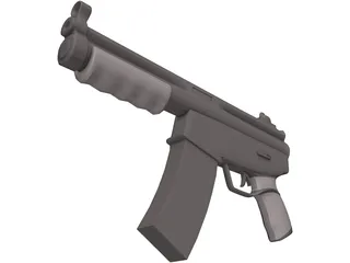 MP5 3D Model