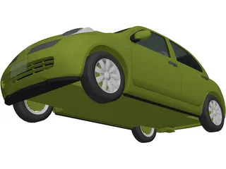 Nissan Micra (2002) 3D Model