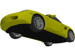 Porsche Boxster S (2002) 3D Model