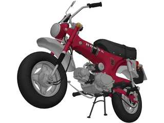 Honda DAX 3D Model