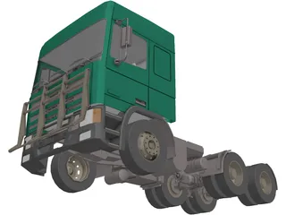 Man Truck 3D Model