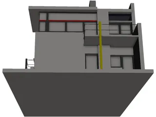 Schroder House 3D Model
