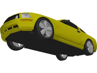 Ford Mustang (2005) 3D Model