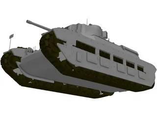 Matilda Mk2 3D Model