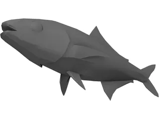 Full Fish 3D Model