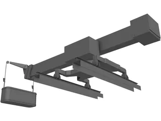 Window Crane (Large) 3D Model