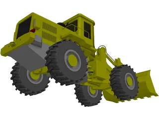 Front End Loader 3D Model