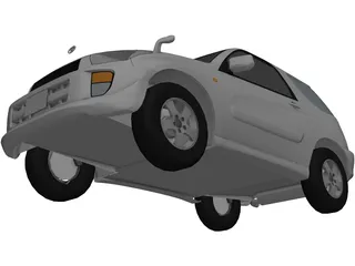 Toyota RAV4 (2000) 3D Model